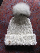 Czapka wełna ręcznie robiona hand made