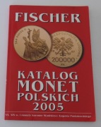 Przecena 50% FISCHER Katalog monet polskich XiX ;XX w. z 2005 r