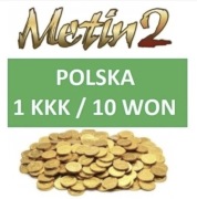 Metin 2 Polska 10 won = 1kkk