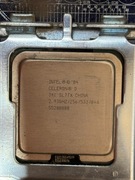 Celeron D 341 2,93 GHz + wentylator Cooler Master S775 + pasta + podstawka