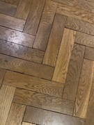 Klepka dębowa 300x70x22 używana, olejowana, ok 30m2