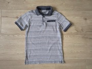 F&F * bluzka polo polówka koszulka * 128