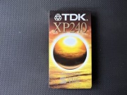 Kaseta TDK XP 240 S-VHS - NOWA, ZAFOLIOWANA - Super VHS video