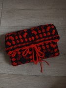 Etui na książkę handmade szydełkowa osłonka pokrowiec na książki ochraniacz
