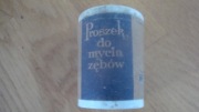 PROSZEK DO MYCIA ZĘBÓW Z PRL
