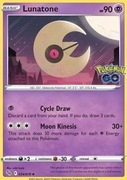 Pokemon TCG - Lunatone (PGO034) Pokemon GO