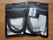 2x kabel adapter USB-C do Jack 3,5 mm 1m