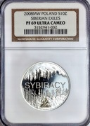 10 złotych 2008.  NGC PF69