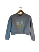 Bluza damska levis niebieska z dużym logo m