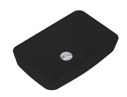 Umywalka ROCA Nomia 50- prostokątna 500 x 390 x 130 mm black matt |