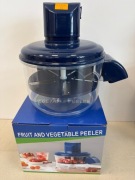 elektryczna obieraczka do owoców i warzyw,