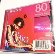 Sony CD-R - 80 Min Audio,nowy,folia