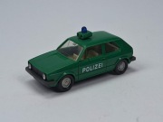 WIKING - VOLKSWAGEN GOLF mk1 "POLIZEI", skala 1:87, Made in W. Germany
