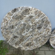 Blat okrągły MDF laminowany wzór  marmur Ø 80 cm