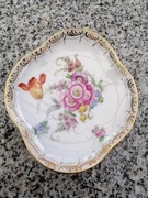 Zestaw porcelanowy, 3 talerzyki na konfiturę