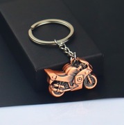 Brelok do kluczy motocykl motor Metalowy prezent motoryzacja Brąz