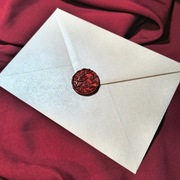 Pieczątki lakowe do zaproszeń kwiaty