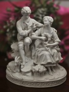 Duża biskwitowa figura  Volkstedt  1915-1934.