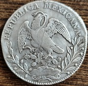 MONETA MEKSYK 8 REALI 1831 rok