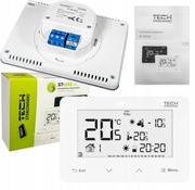 STEROWNIK REGULATOR TERMOSTAT POKOJOWY PRZEWODOWY ST-293 v3 BIAŁY TECH 