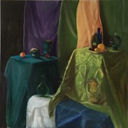 Obraz olejny. Martwa natura. 100x100 cm