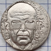 Finlandia 10 marek 1975 Kekkonen 23,5 g Ag 500