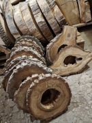 Plaster Drewna Orzech 36/5 Rama Lustro Stolik Żywy Obraz Mech Stroik Żywica