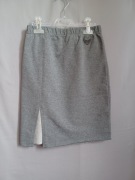 Szara srebrna spódnica mimi XS/S 34/36