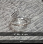 Bąbki ozdoby choinkowe 