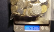 ponad 0,5 kg monet PRL