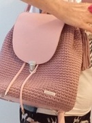 Ręcznie robiona torebka na szydełku