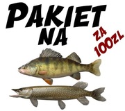 Pakiet przynęt Szczupak / okon za 100zł