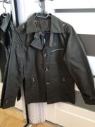 Zielona kurtka płaszczyk Sandbella M