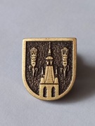Herb gmina Brójce przypinka pin metaliczna odznaka wpinka