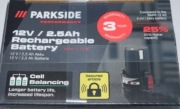 Akumulator Li-Ion Parkside 12 V 2,5 Ah