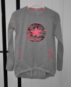 Bluza dłuższy tył neon cyrkonie haft 158