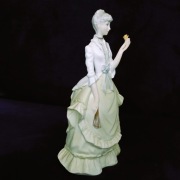 **WIOSNA**dama z porcelany biskwitowej ROYAL Worcester 1978+