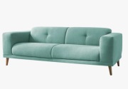 Błękitna sofa Bobochic Paris Luna