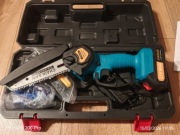 Mini piła łańcuchowa 21V 2 akumulatory 