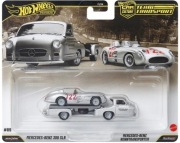 Hot Wheels Premium Team Transport MERCEDES-BENZ 300 SLR & RENNTRANSPORTER 