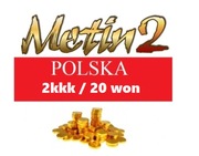 METIN2 POLSKA 20W 20 WON 2KKK YANG YANGI 24/7