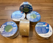 6 rolek ultramocnej taśmy klejącej Uzin U-Tack o szerokości 50 i 90 mm