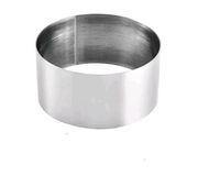 Forma Obręcz Koło ze Stali Nierdzewnej 5*10 do Pieczenia ciast, Musów 