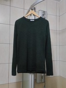 Sweter klasyczny L Selected home merino merynos wełniany wool wełn