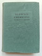 Słownik chemiczny niemiecko-polski z indeksem terminów polskich