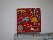 Magnes na lodówkę - 582g. KRETA Płytka ceramiczna