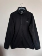 The North Face Vintage Fleece Polar Jacket Full Zip Szary Gruby Outdoor