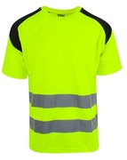 t-shirt YOU Karlstad HiVis Koszulka z odblaskami robocza  LogistikkPartner 