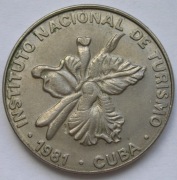 Kuba 25 centavos 1981 - INTUR