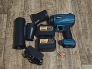 Dmuchawa Gisam + 3 końcówki, 2 baterie / do śniegu, liści, kurzu